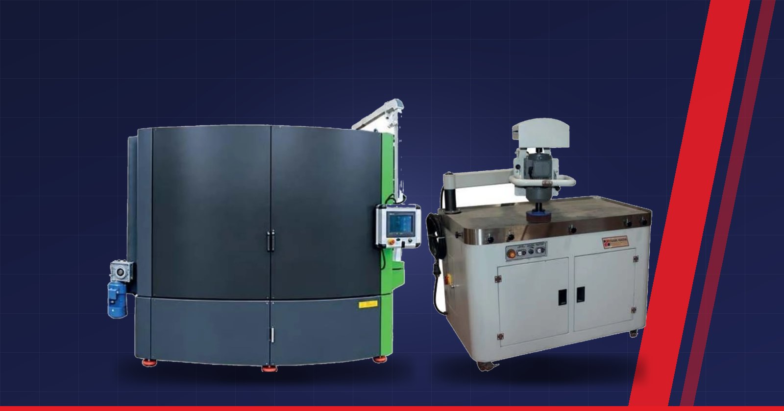 Famak 1600 R.R.R.S. ve T-Grinder yüzey işleme makinaları