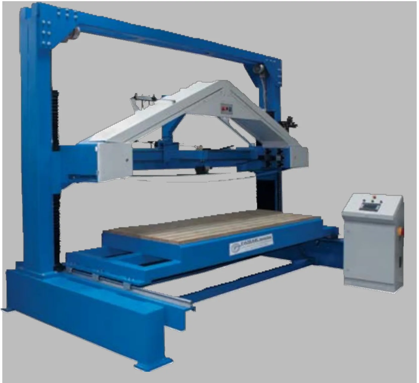 Famak DYZ 7750 x 2B otomatik uzun bant zımpara makinası